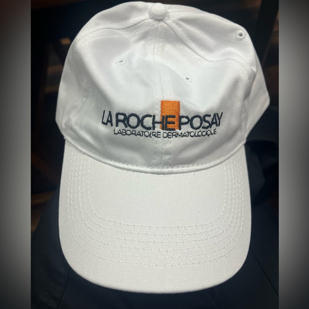 La Roche Posay White Baseball Cap Hat
